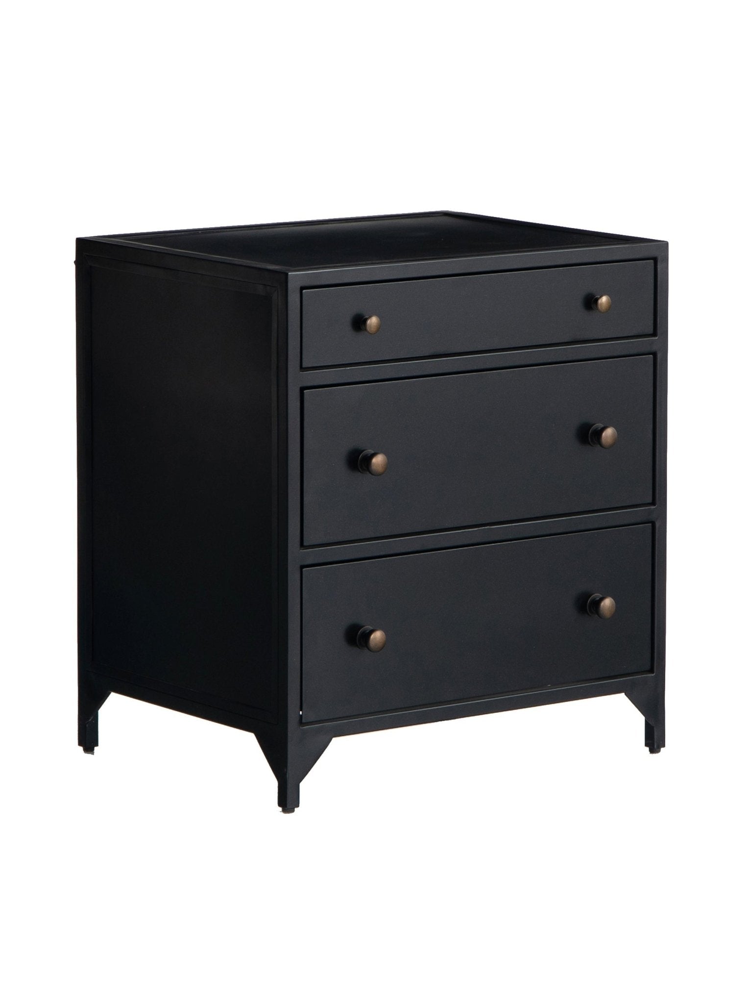 Eamon Nightstand - Metal Base