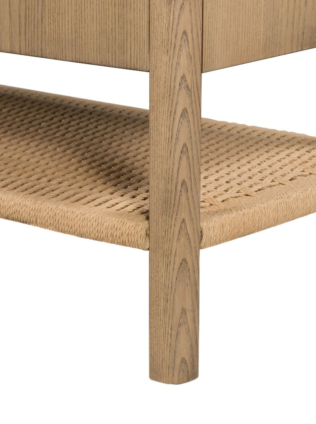 Elizabeth Sideboard - Ash Wood, Metal Base