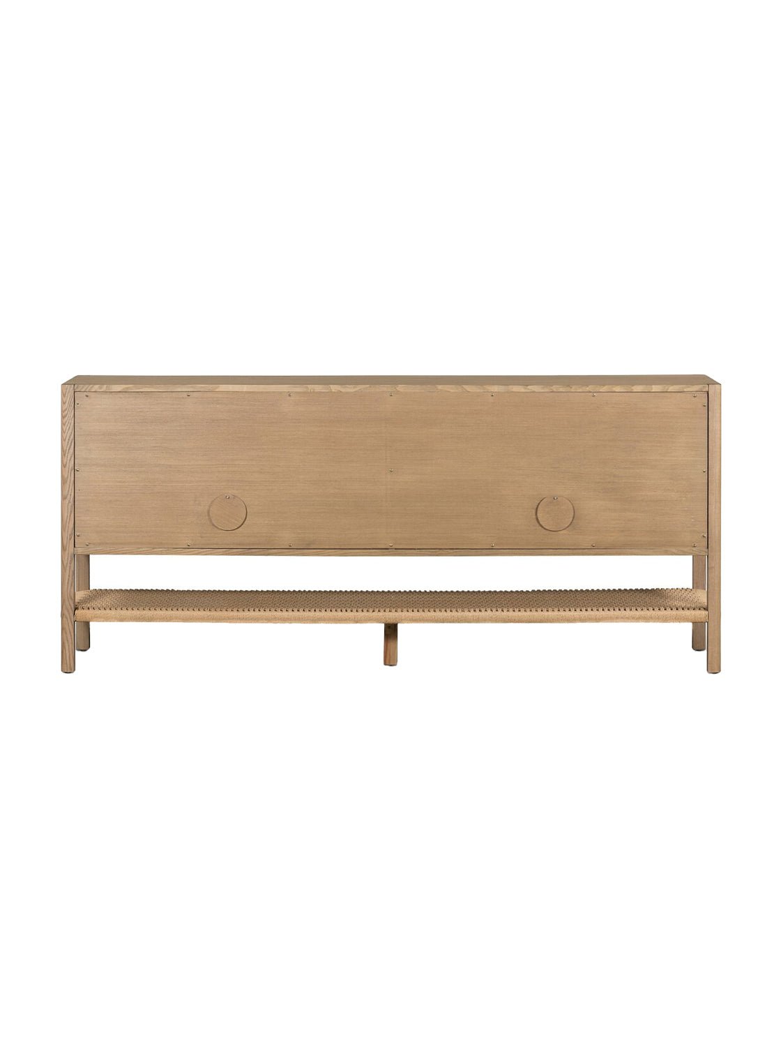 Elizabeth Sideboard - Ash Wood, Metal Base