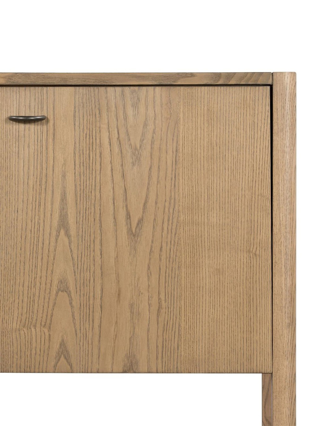 Elizabeth Sideboard - Ash Wood, Metal Base