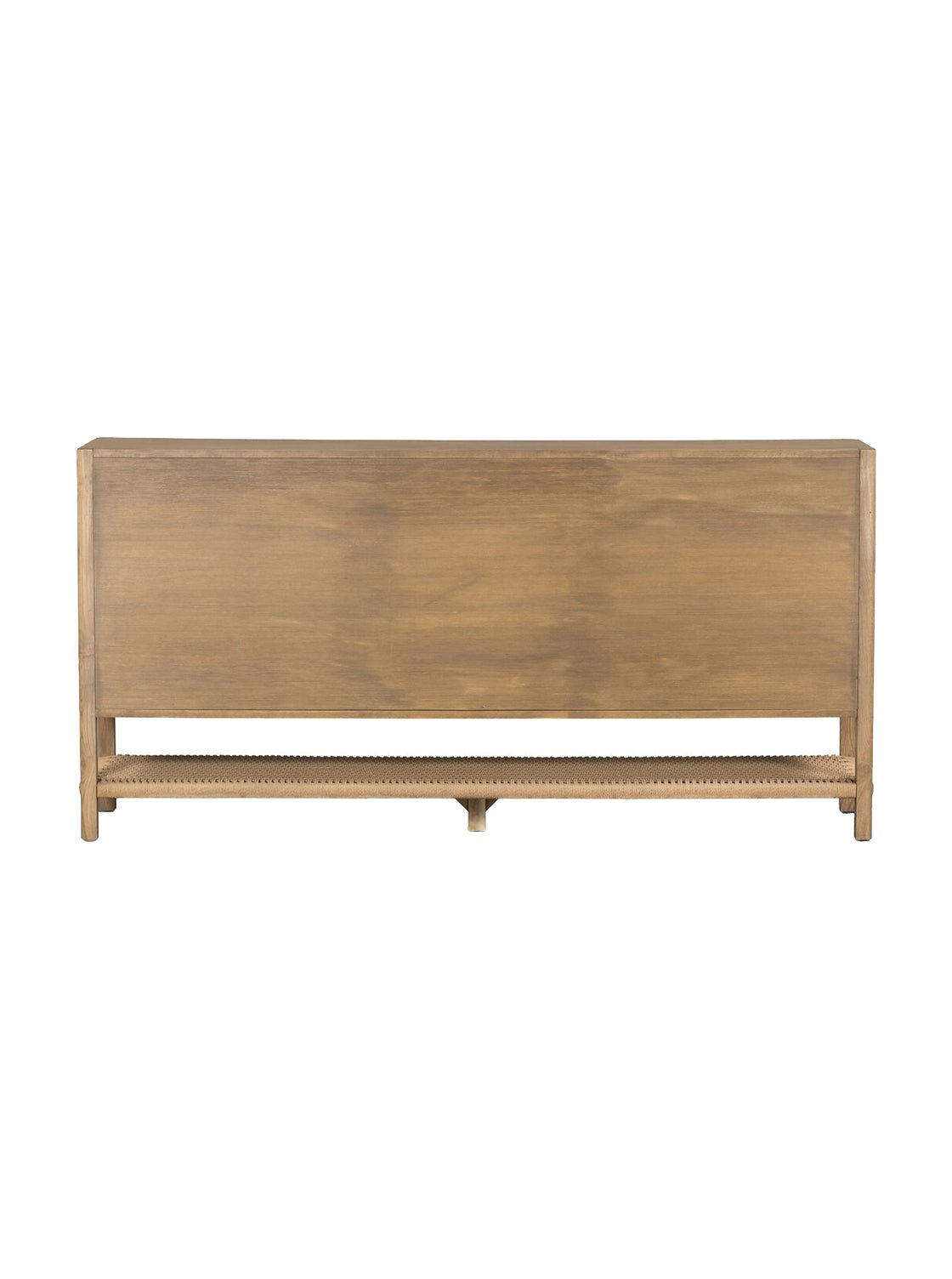 Elizabeth Six Drawer Dresser - Ash Wood, Metal Base