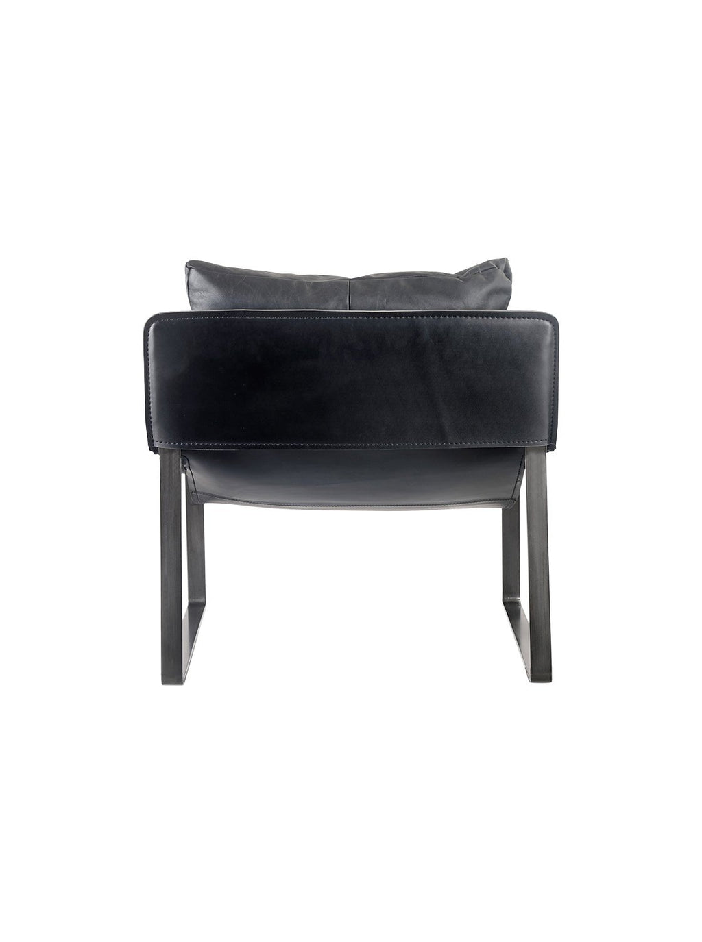 Elton Club Chair - Upholstered, Leather