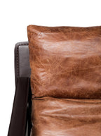 Elton Club Chair - Upholstered, Leather