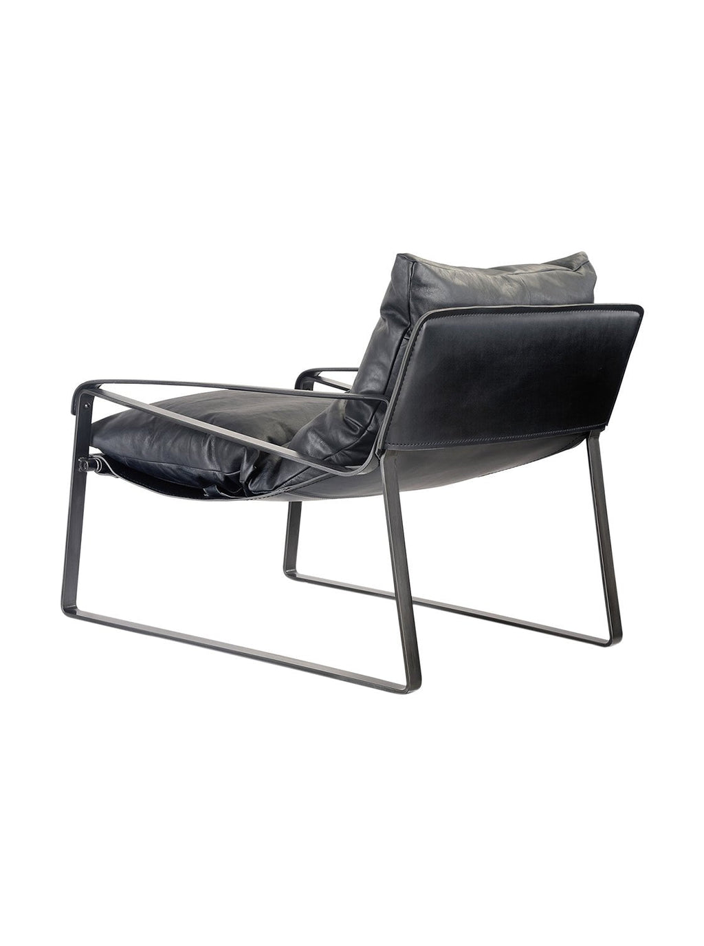 Elton Club Chair - Upholstered, Leather