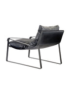 Elton Club Chair - Upholstered, Leather