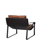 Elton Club Chair - Upholstered, Leather