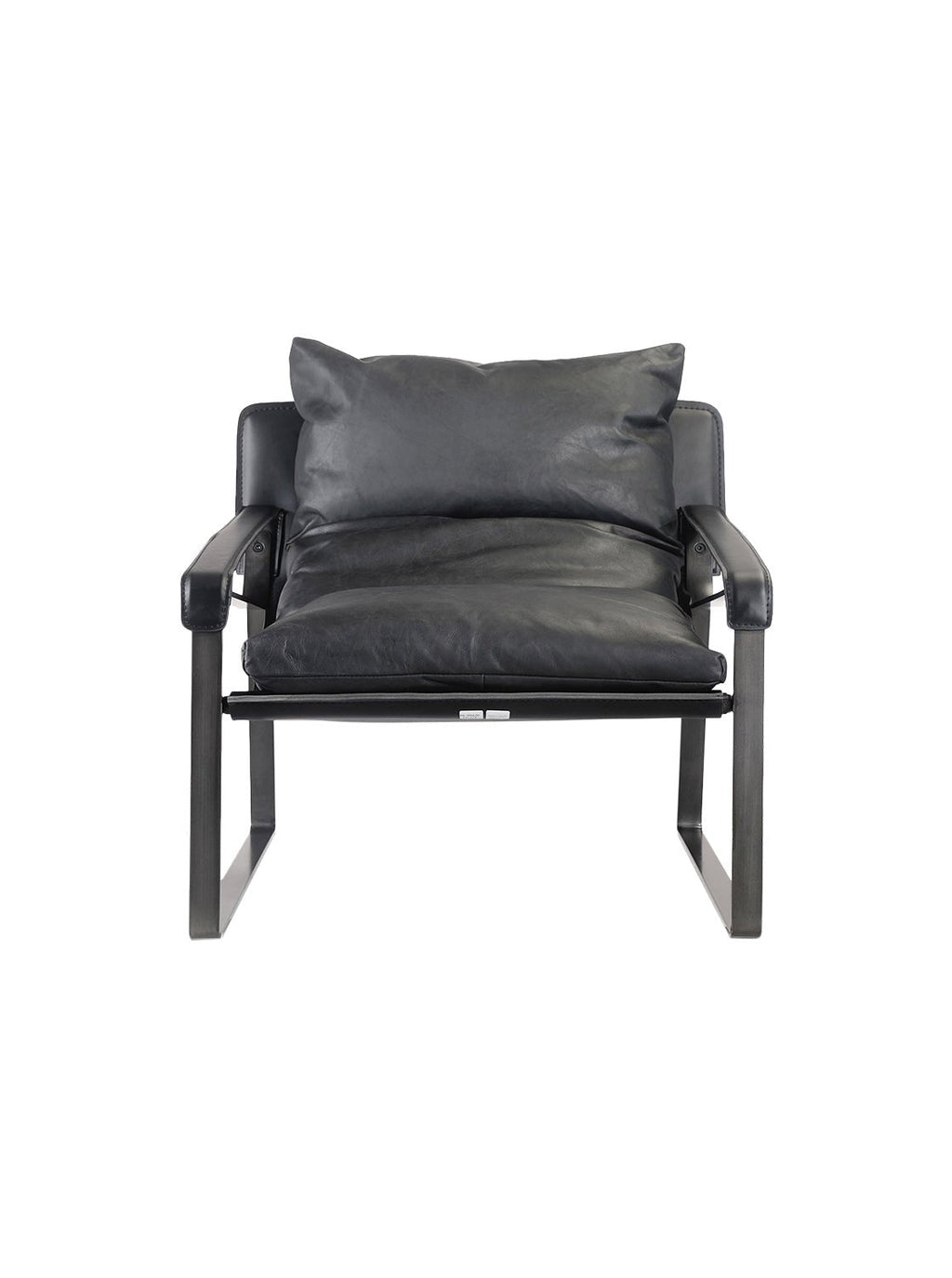 Elton Club Chair - Upholstered, Leather