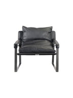 Elton Club Chair - Upholstered, Leather