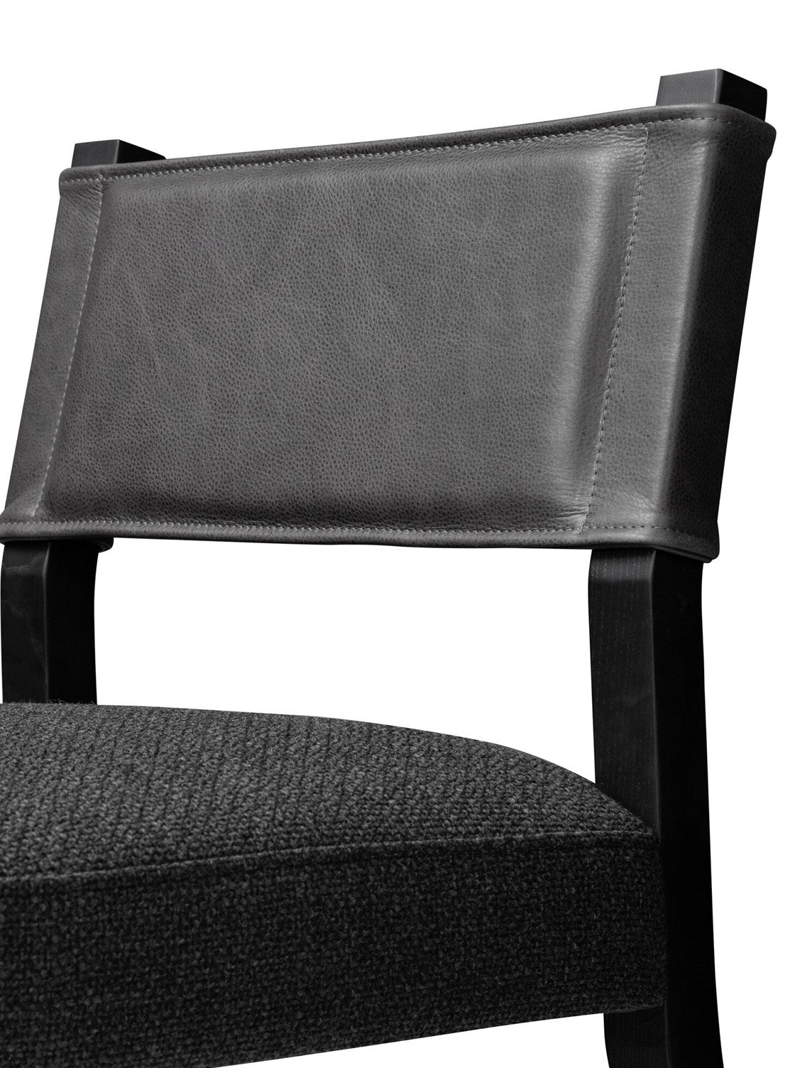 Farley Dining Chair - Upholstered, Leather