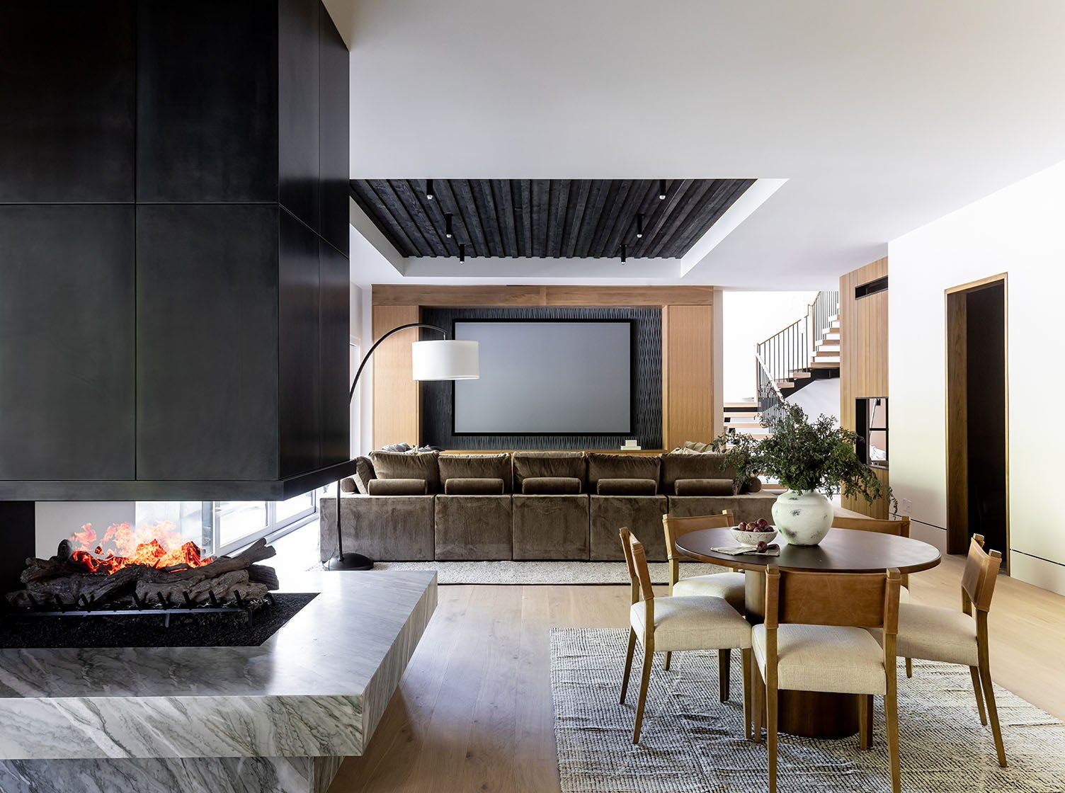 Farley Dining Chair - Upholstered, Leather