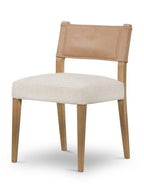 Farley Dining Chair - Upholstered, Leather
