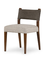 Farley Dining Chair - Upholstered, Leather