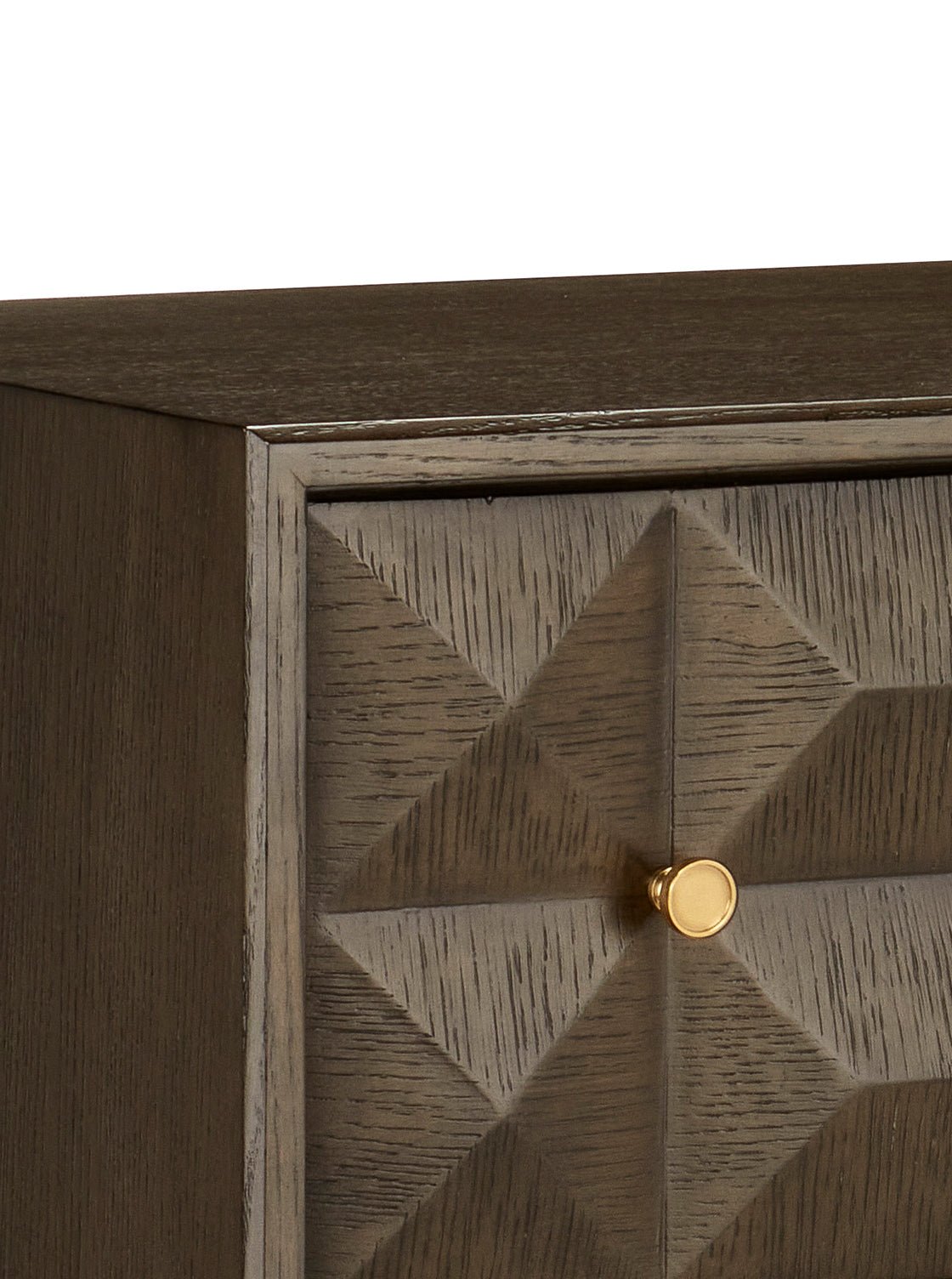 Gerard Dresser - Oak Wood, Metal Base