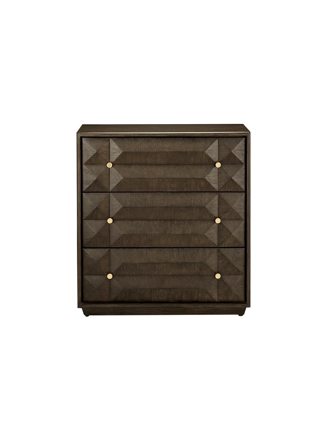 Gerard Dresser - Oak Wood, Metal Base