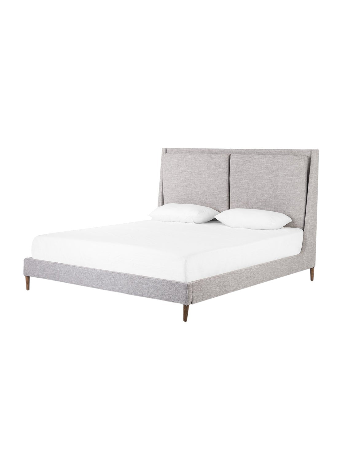Graham Bed - Upholstered, Wood