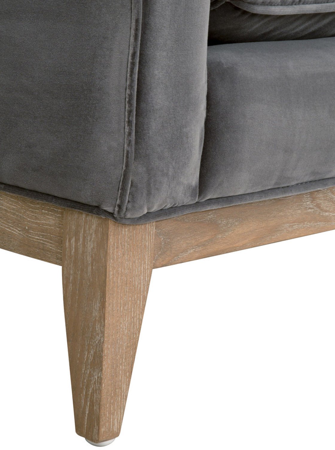 Grant Sofa - Upholstered, Oak Wood