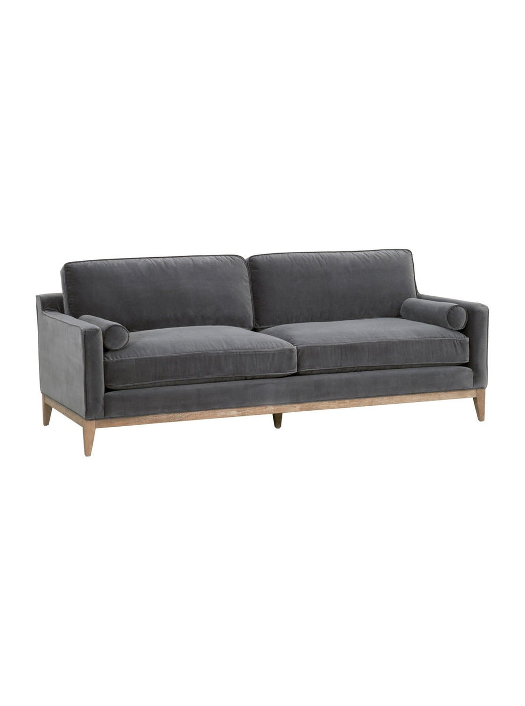 Grant Sofa - Upholstered, Oak Wood