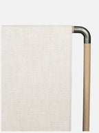 Grayson Bed - Upholstered, Oak Wood