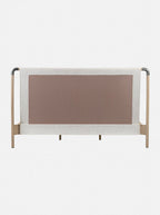 Grayson Bed - Upholstered, Oak Wood