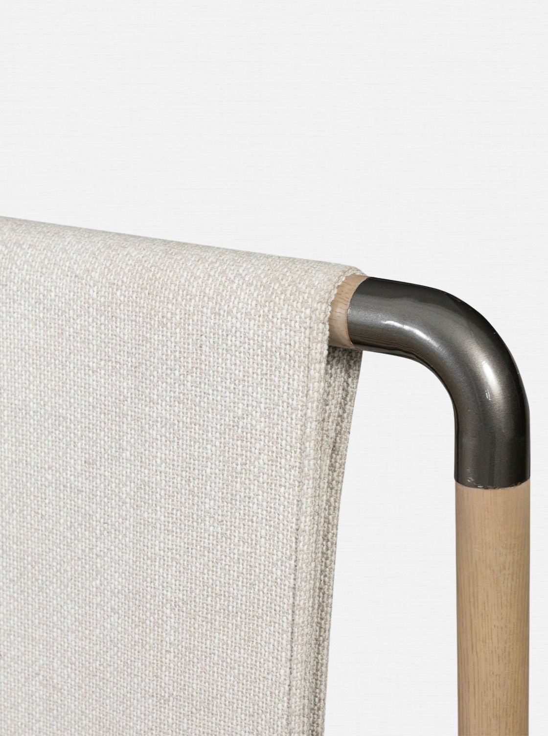 Grayson Bed - Upholstered, Oak Wood