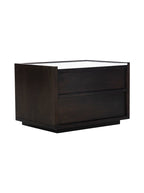 Hannah Nightstand - Ash Wood, Acacia Wood