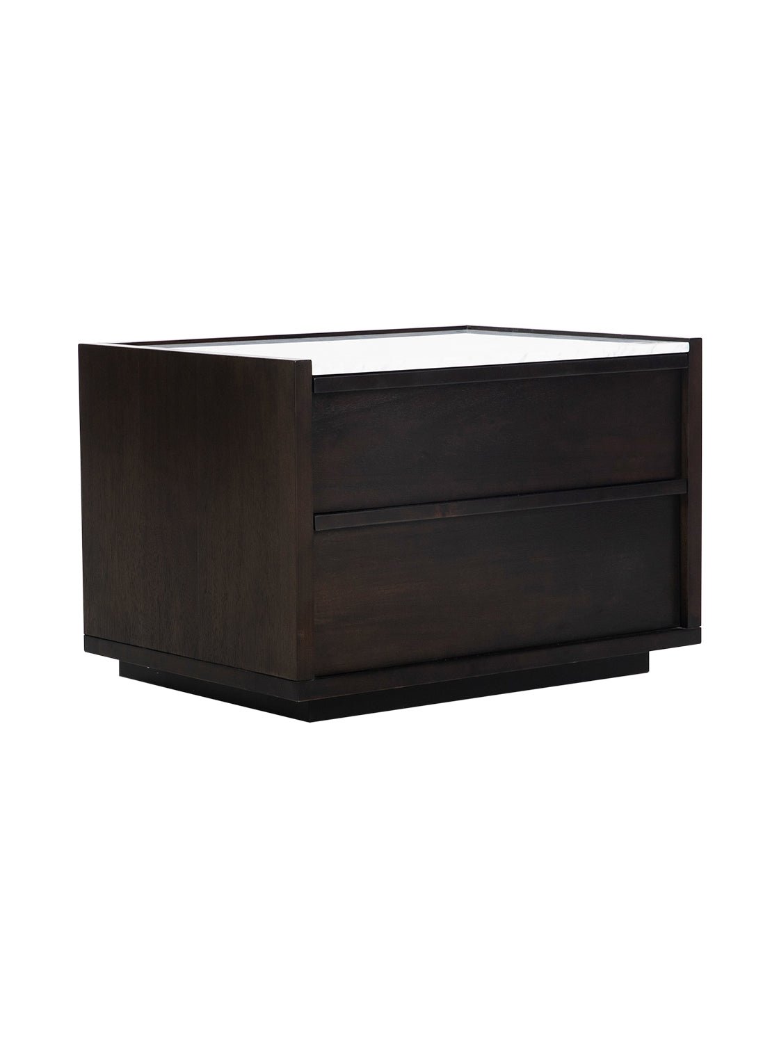 Hannah Nightstand - Ash Wood, Acacia Wood