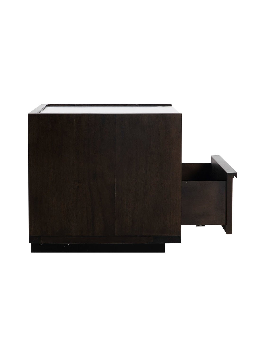 Hannah Nightstand - Ash Wood, Acacia Wood