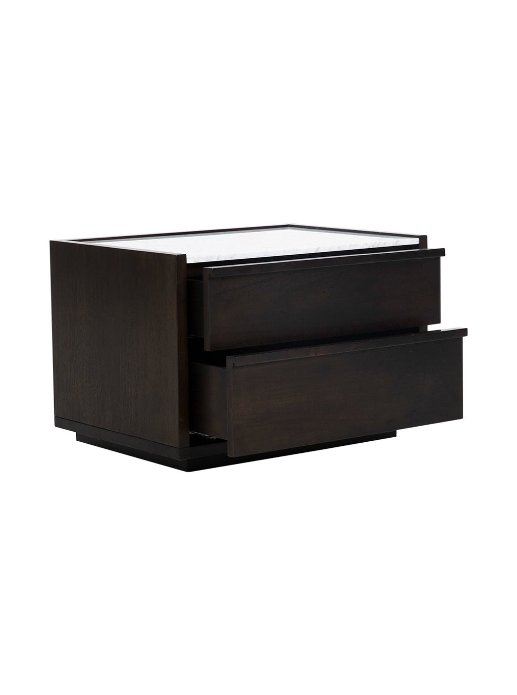 Hannah Nightstand - Ash Wood, Acacia Wood