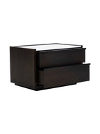 Hannah Nightstand - Ash Wood, Acacia Wood