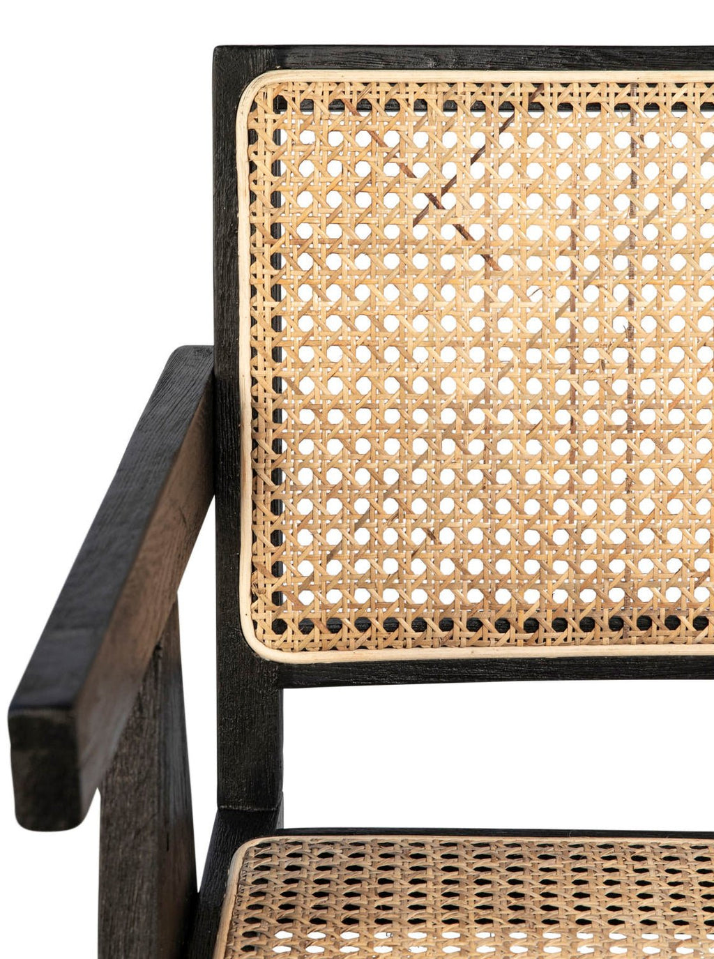 Heidi Dining Chair - Oak Wood, Cane Detail