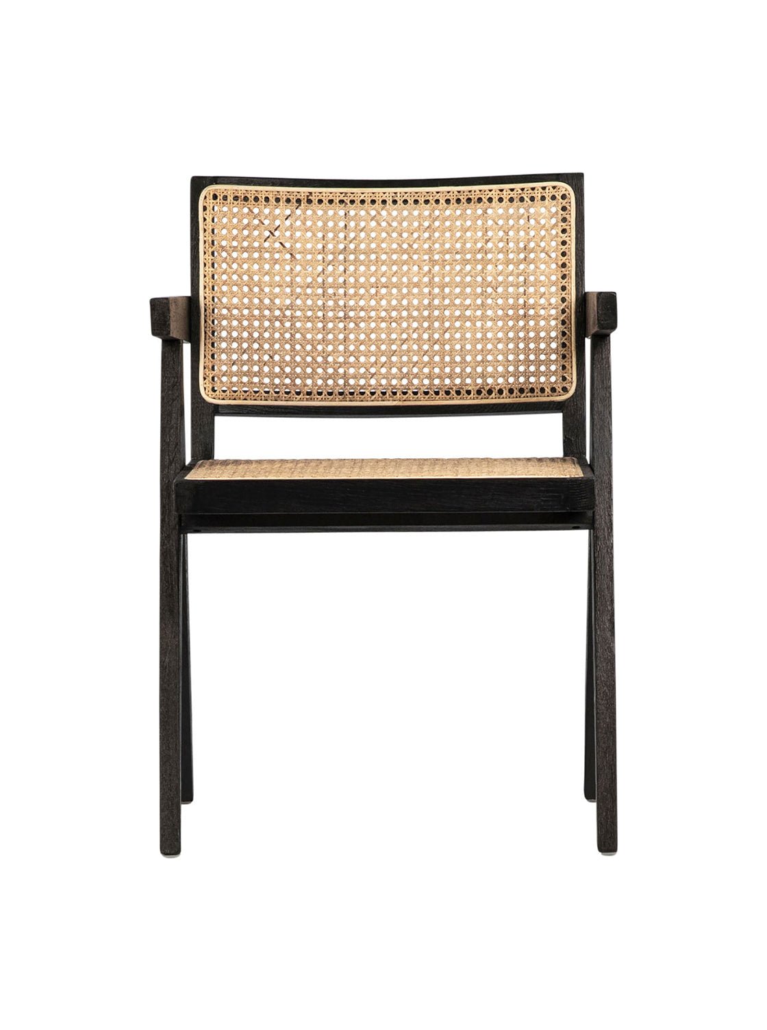 Heidi Dining Chair - Oak Wood, Cane Detail