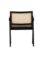 Heidi Dining Chair - Oak Wood, Cane Detail