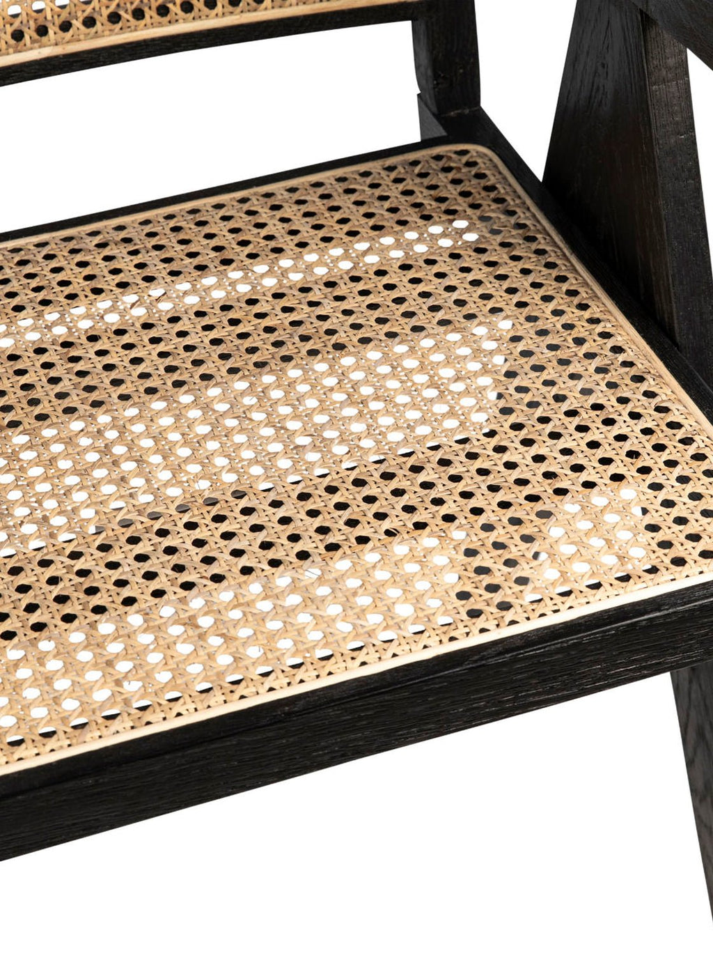 Heidi Dining Chair - Oak Wood, Cane Detail