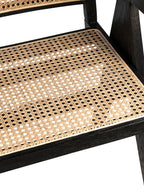 Heidi Dining Chair - Oak Wood, Cane Detail