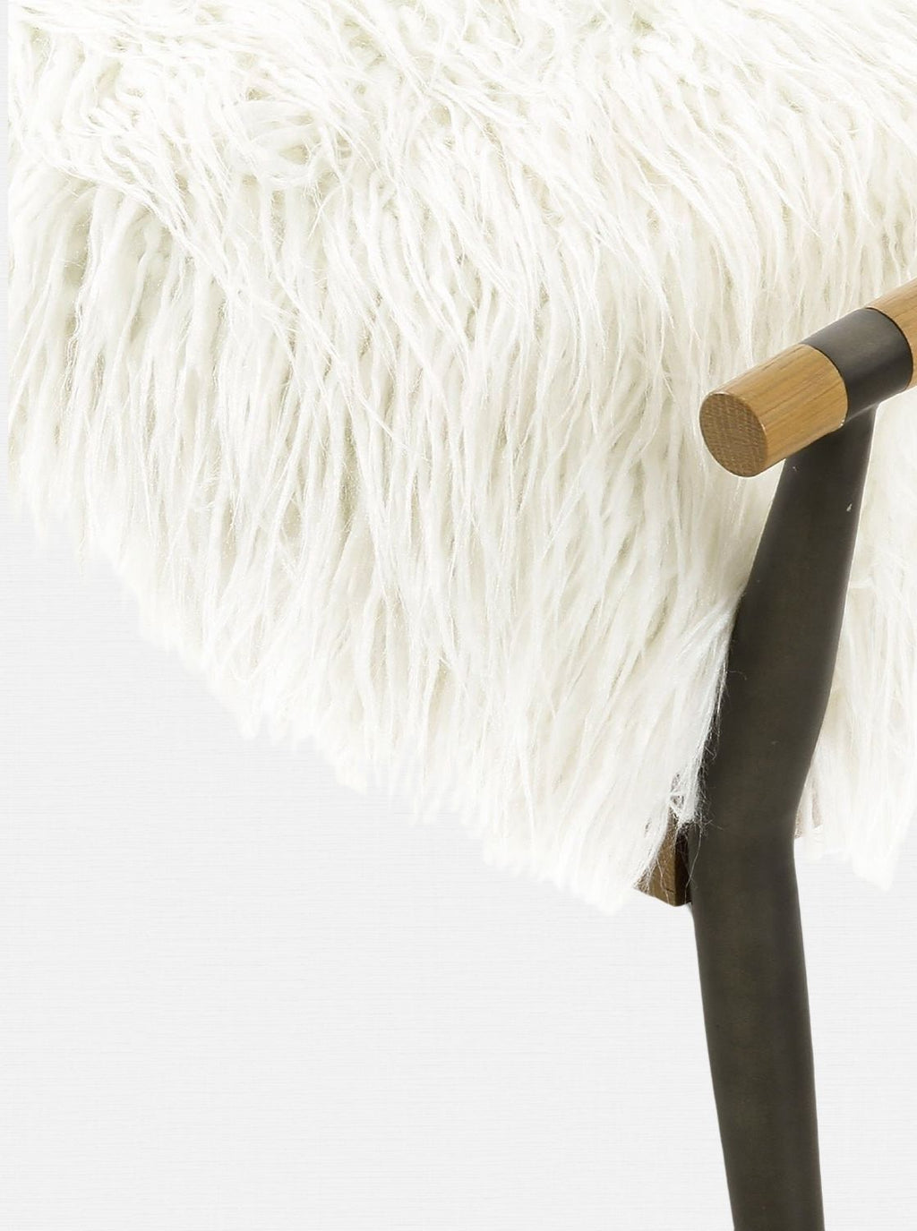 Iger Bench - Upholstered, Oak Wood