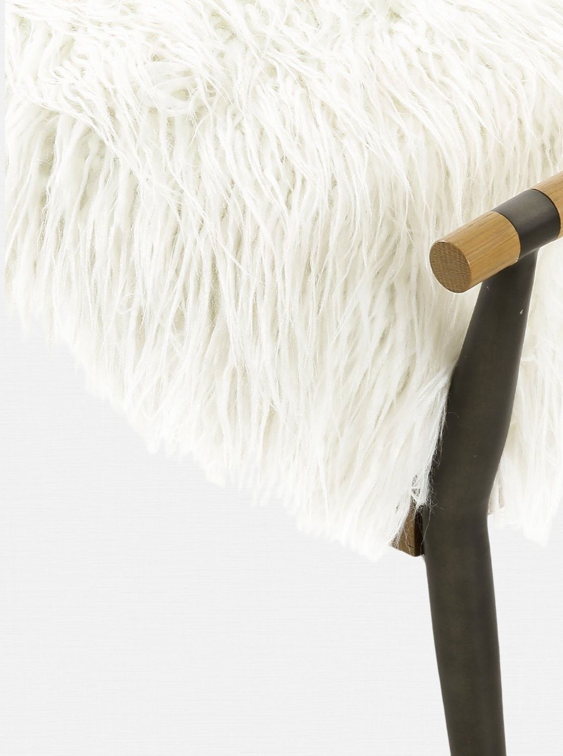 Iger Bench - Upholstered, Oak Wood