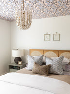 Ira Bed - Oak Wood, Cane Detail