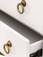 Isaiah Two Drawer Nightstand - Acacia Wood