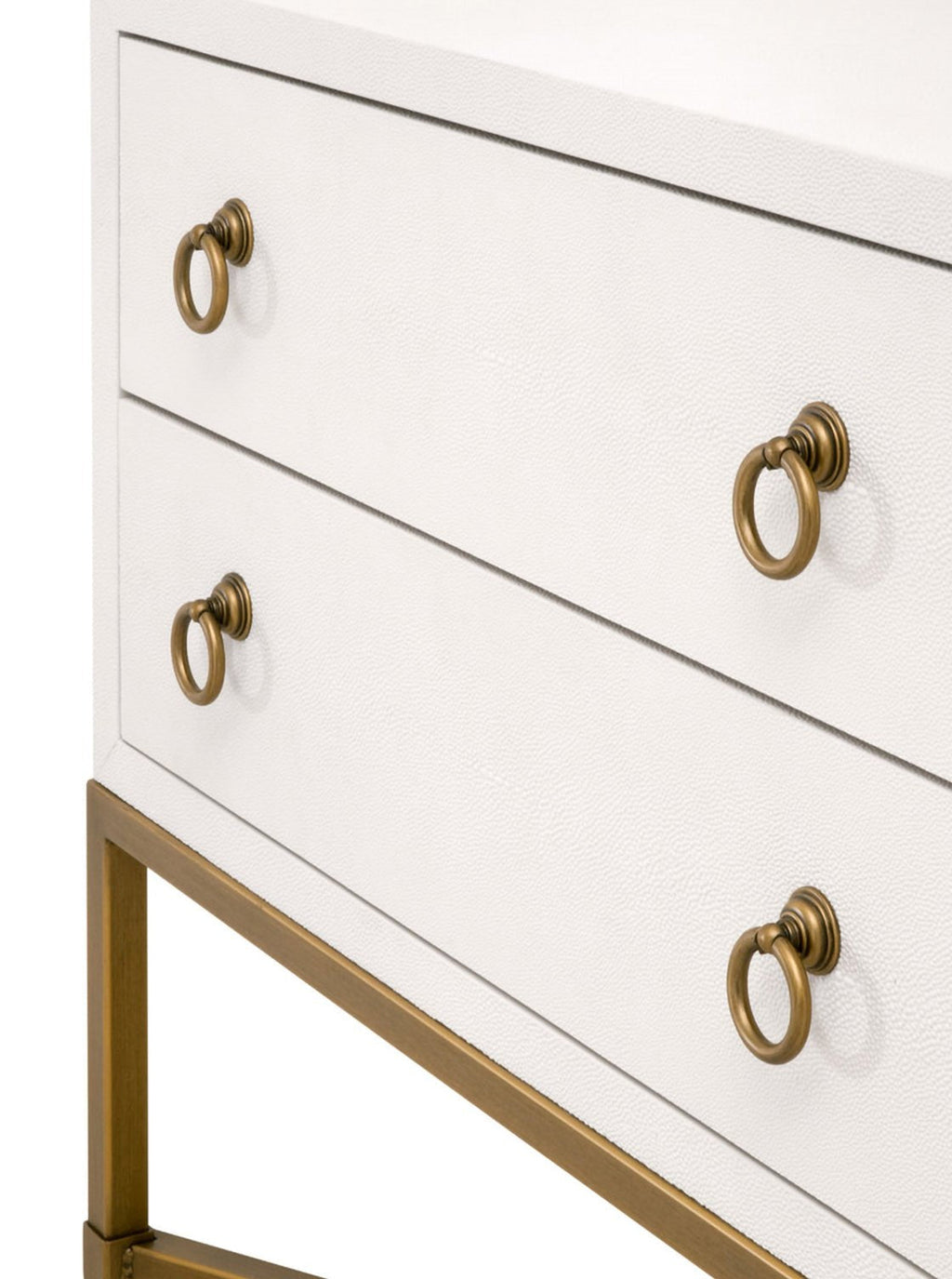 Isaiah Two Drawer Nightstand - Acacia Wood