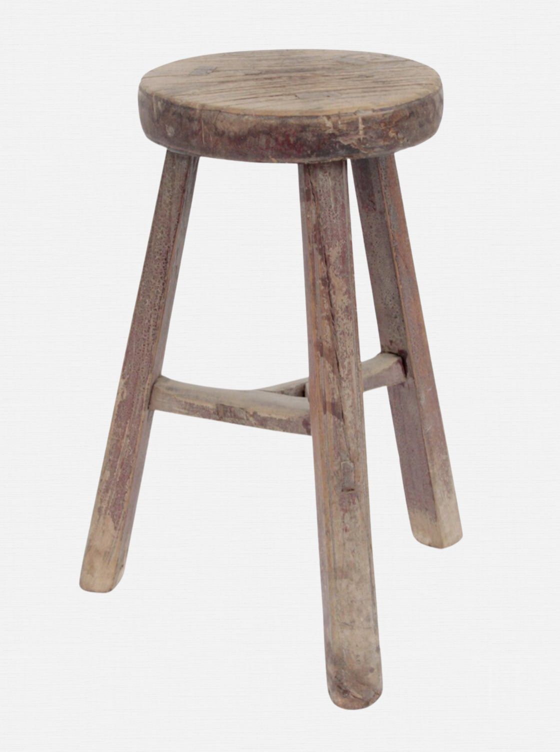 Ivan Vintage Stool - Wood
