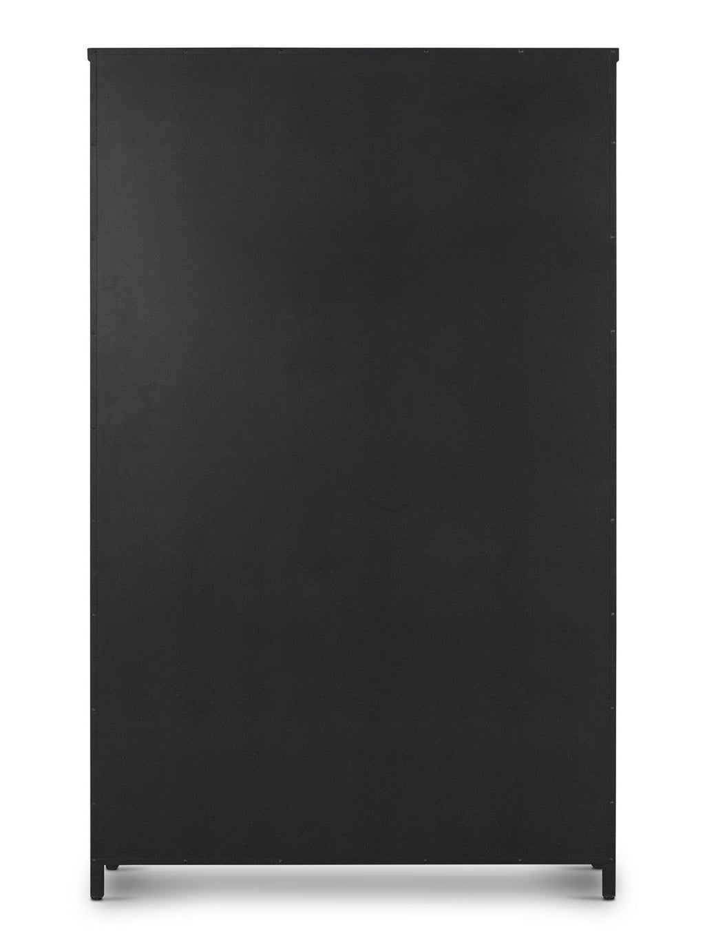 James Cabinet - Metal Base, Glass Top