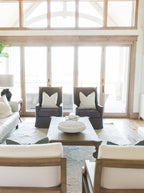 Jane Coffee Table - Mahogany Wood