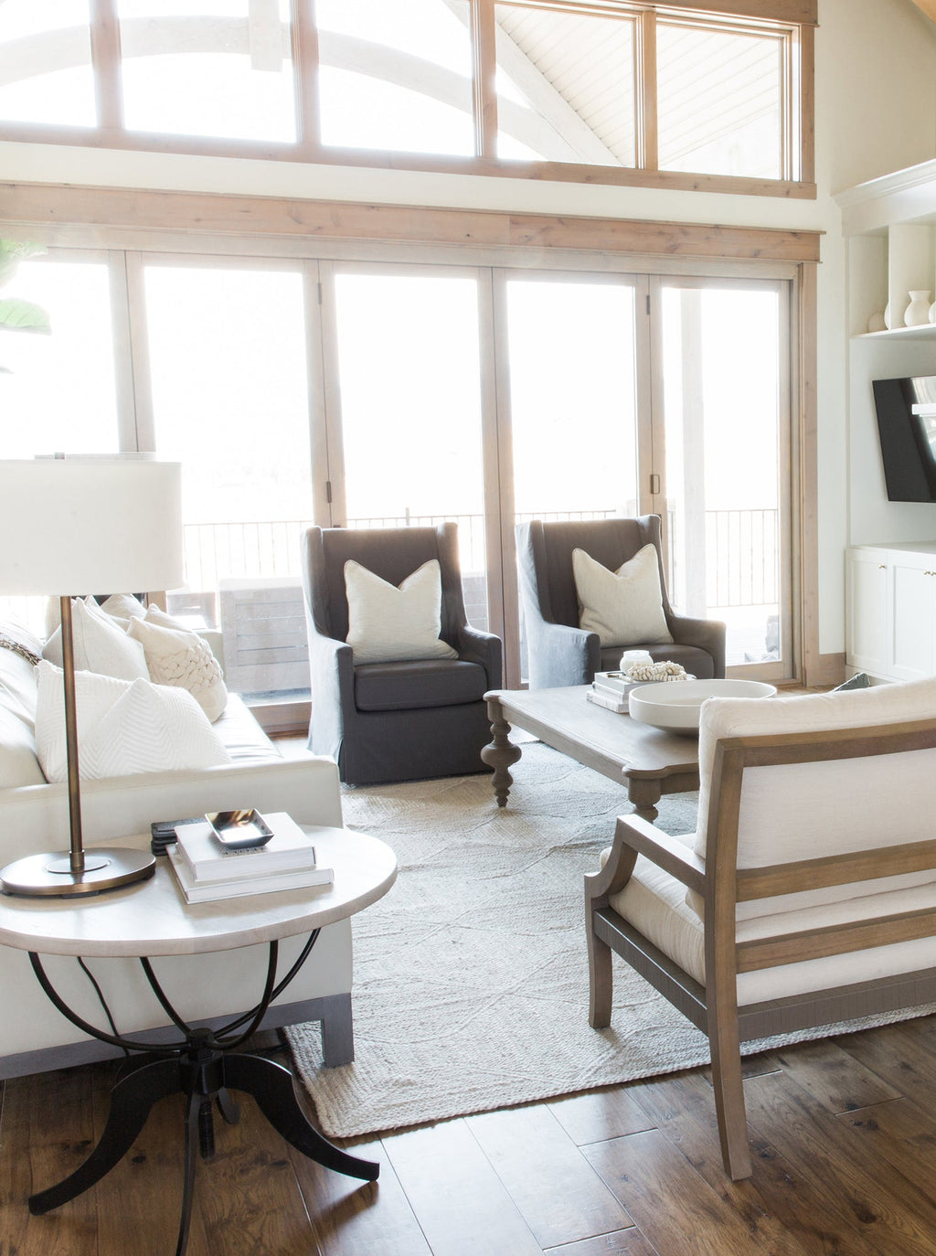 Jane Coffee Table - Mahogany Wood