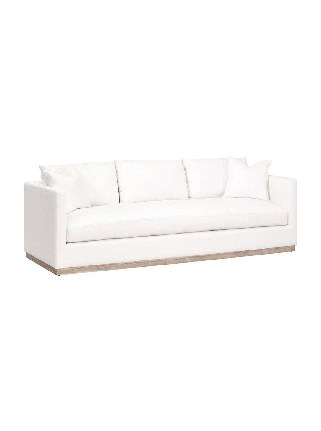 Jordan Sofa - Upholstered, Wood