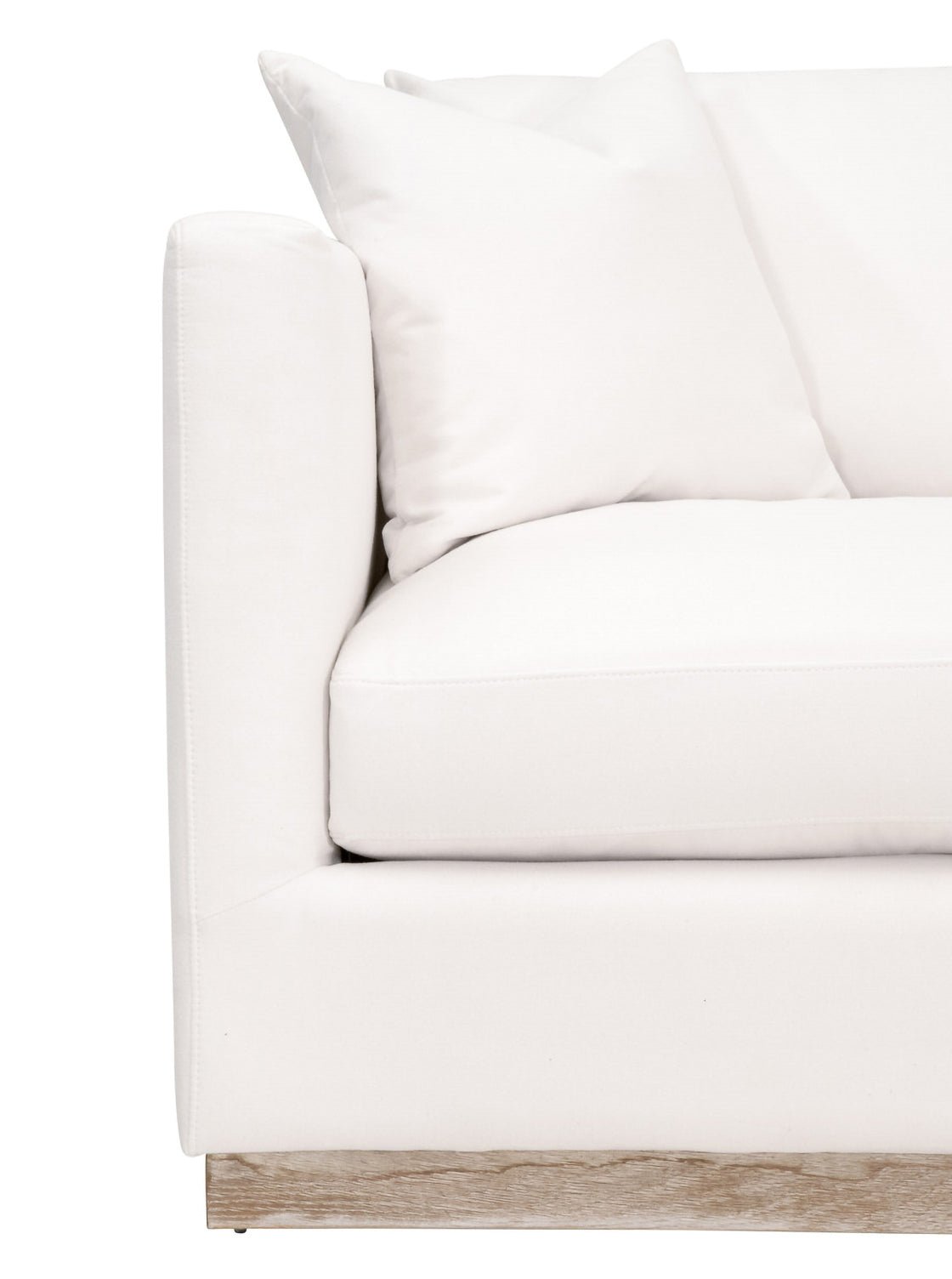 Jordan Sofa - Upholstered, Wood