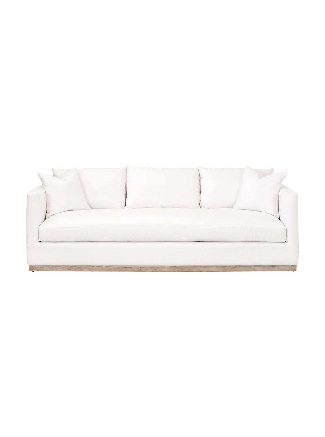 Jordan Sofa - Upholstered, Wood