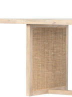 Kona Dining Table - Cane Detail