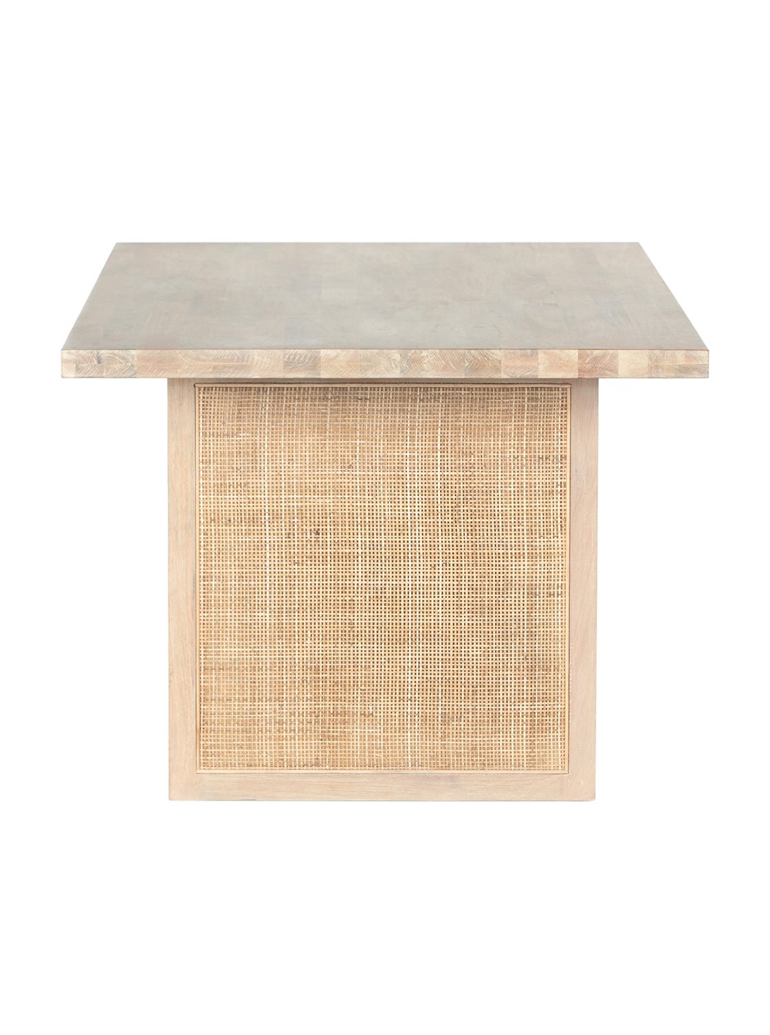 Kona Dining Table - Cane Detail