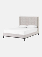 Landry Tall Bed - Upholstered, Wood
