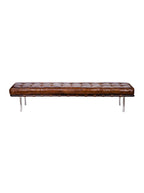 Ledger Gallery Bench - Leather